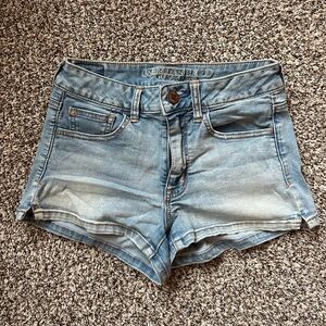 AEO denim shorts